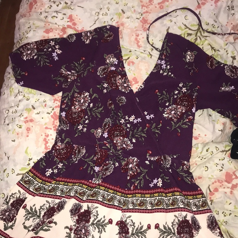 floral print romper